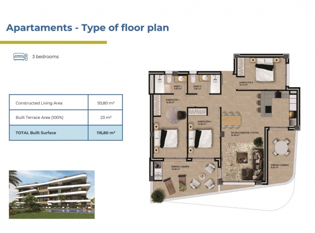 Nieuw gebouw - Appartement - Punta Prima - Costa Blanca South