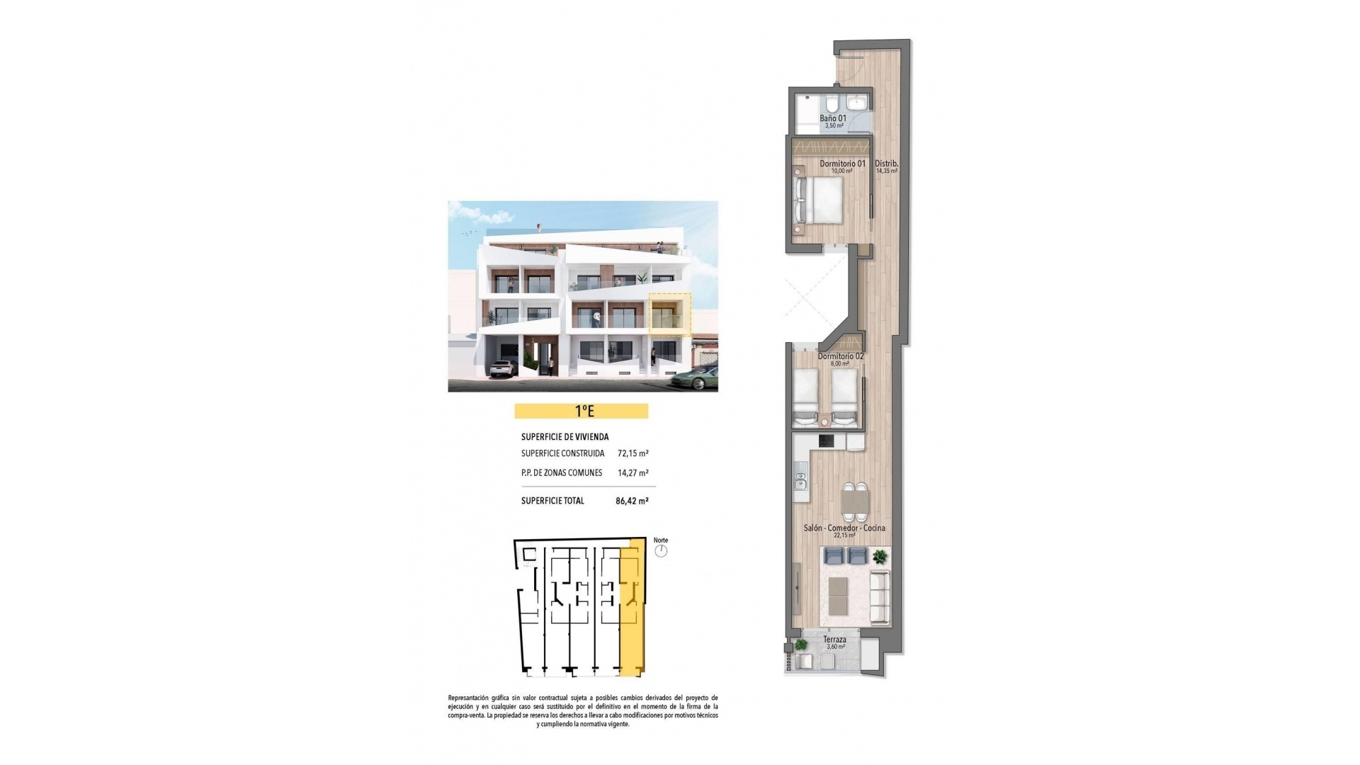 Nouvelle construction - Appartement - Torrevieja - Playa Del Cura