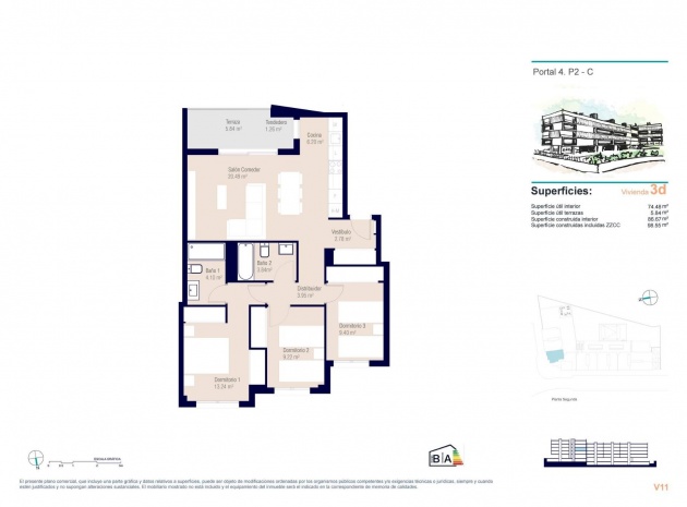 Nouvelle construction - Appartement - Alicante - Pau Ii