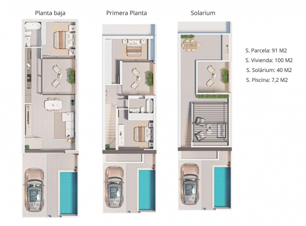 Neubau - Stadthaus - San Pedro del Pinatar - Pueblo