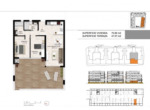 Resale - Apartment - Los Altos - Res. El Amanecer