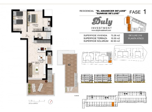 Wederverkoop - Appartement - Playa Flamenca - Res. Sunrise Deluxe