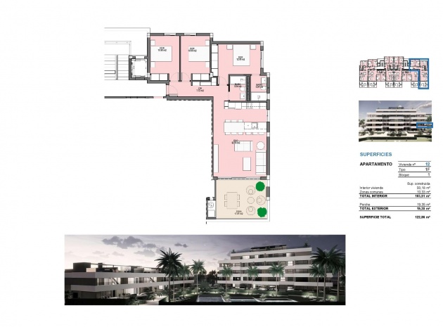 Nouvelle construction - Appartement - Torre Pacheco - Santa Rosalia Lake And Life Resort