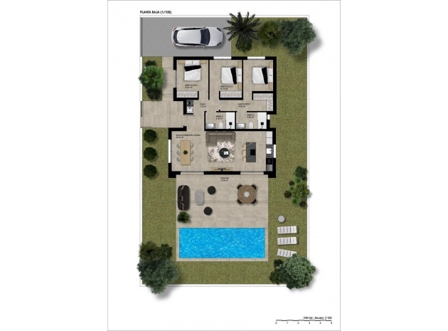 Neubau - Villa - Hondón de las Nieves - La Solana