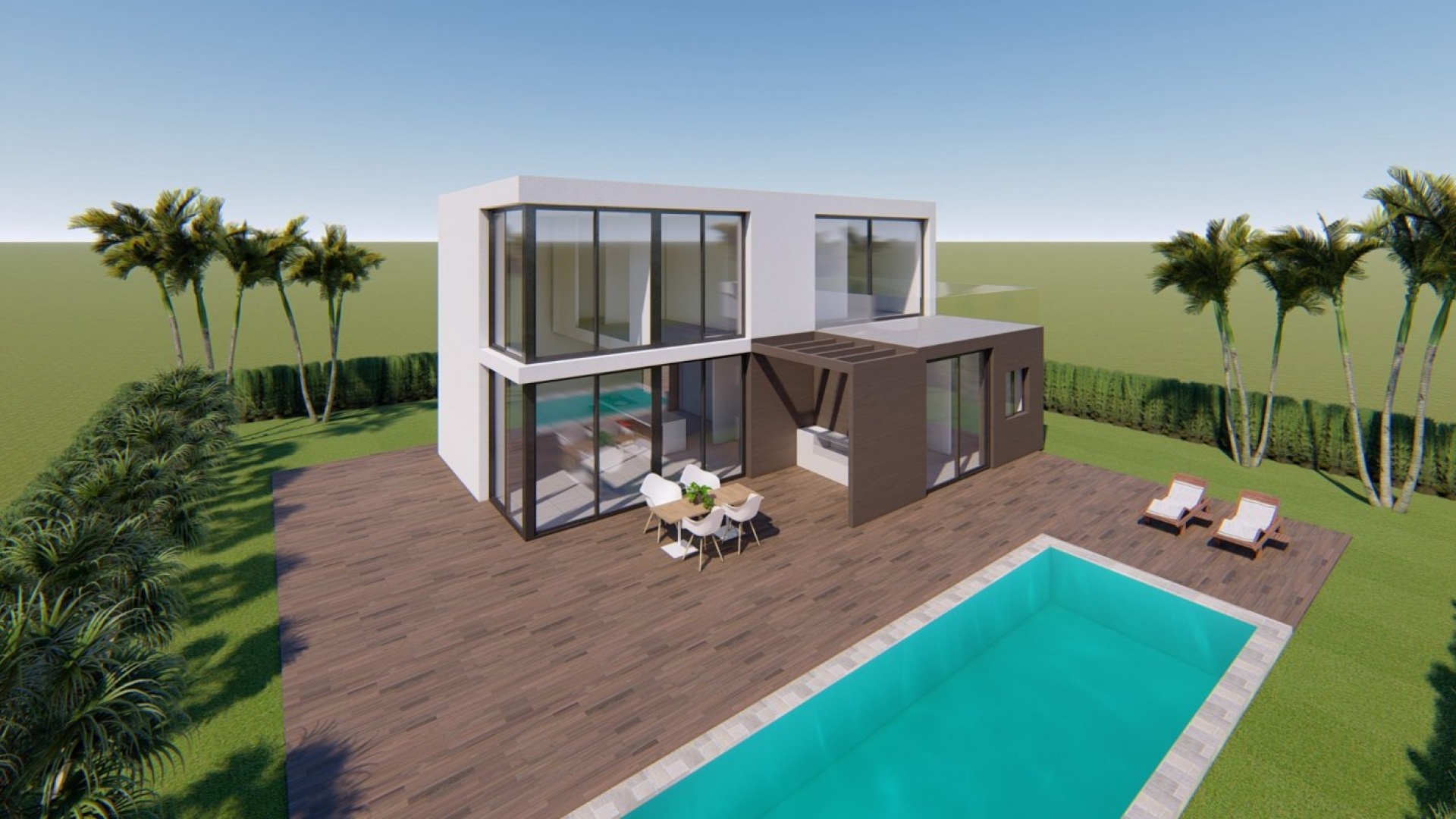 New Build - Villa - Polop - Alberca