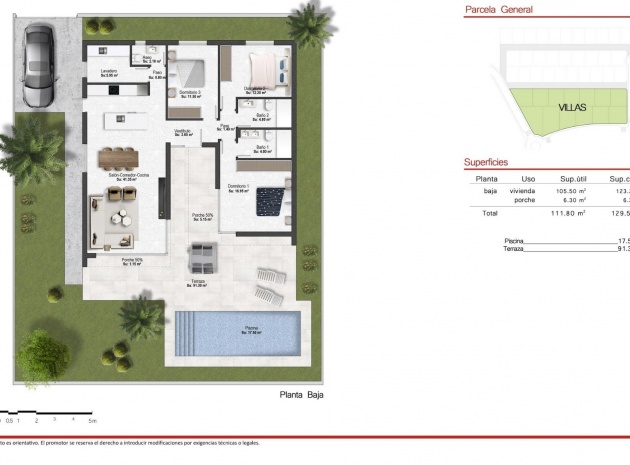 Neubau - Villa - Banos y Mendigo - Altaona Golf And Country Village