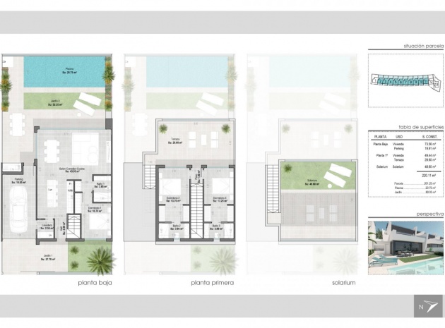 New Build - Townhouse - San Javier - Santiago de la Ribera