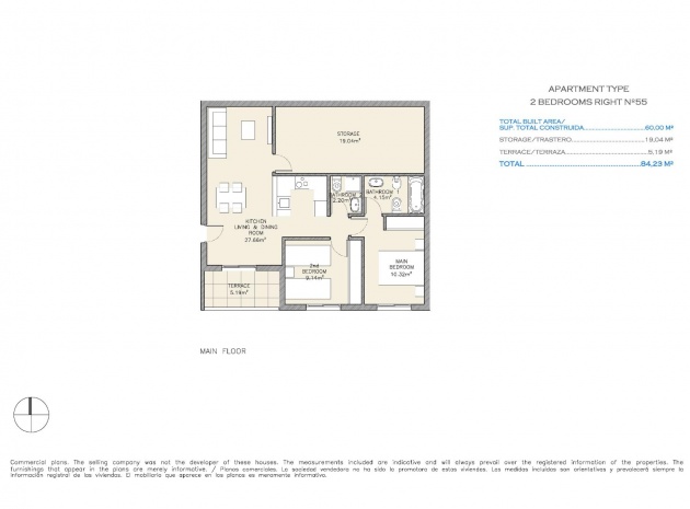 New Build - Apartment - Aguilas - Collados