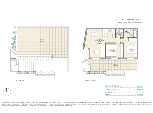 Nieuw gebouw - Appartement - Aguilas - Collados