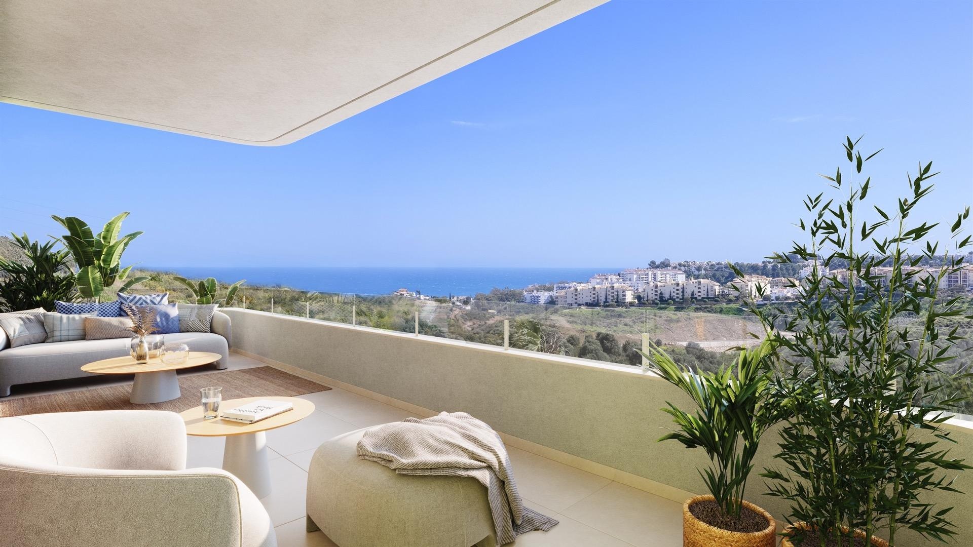 Nieuw gebouw - Appartement - Mijas - Calaburra - Chaparral