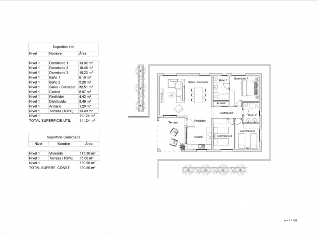 New Build - Villa - Pinoso - Lel